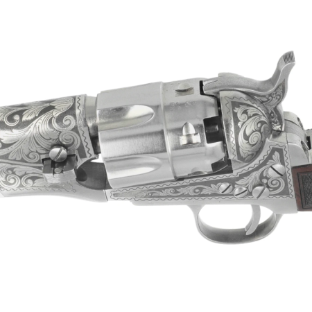 Rewolwer Pietta 1862 Colt Police Snubnose Thunderer Steel Old Silver Marshall .44